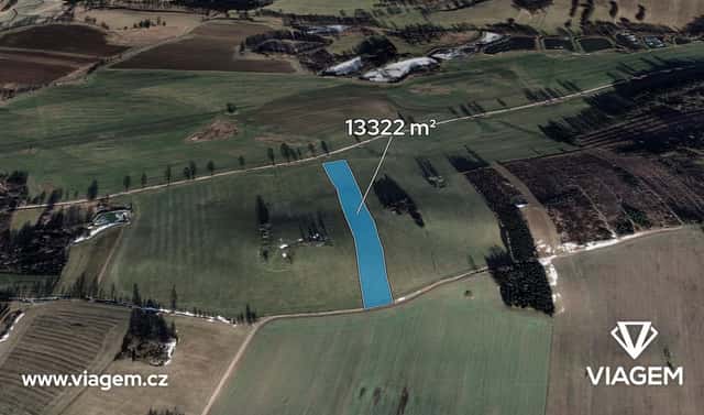 Prodej pole 2 220 m², Kunžak, okres Jindřichův Hradec