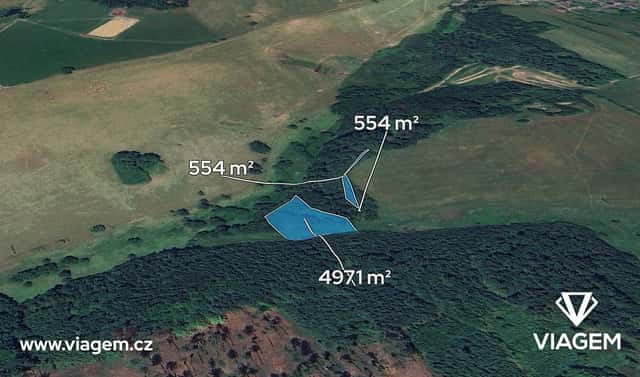 Prodej pole 2 762 m², Šluknov, okres Děčín