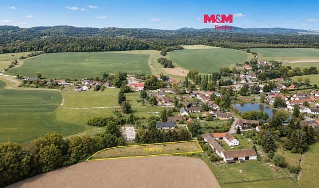 Prodej stavebního pozemku 2 590 m², Albrechtice nad Vltavou – Údraž, okres Písek