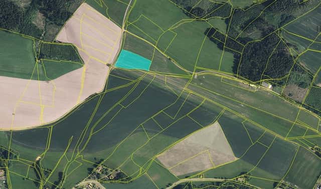 Prodej pole 8 413 m², Stará Paka – Brdo, okres Jičín