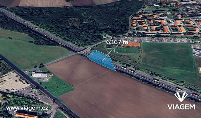 Prodej komerčního pozemku 6 367 m², Odolena Voda, okres Praha-východ
