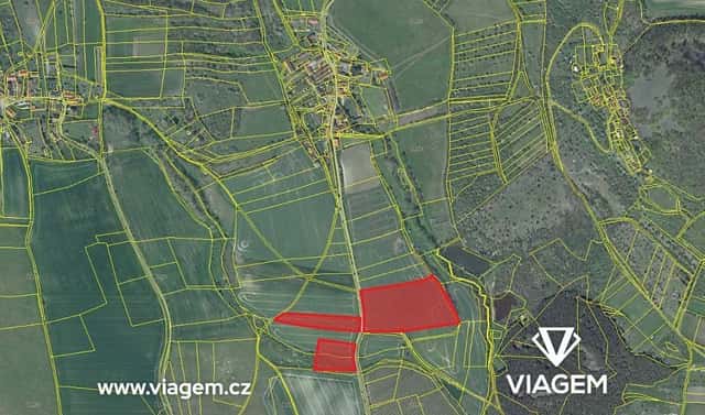 Prodej pole 3 746 m², Třebívlice, okres Litoměřice