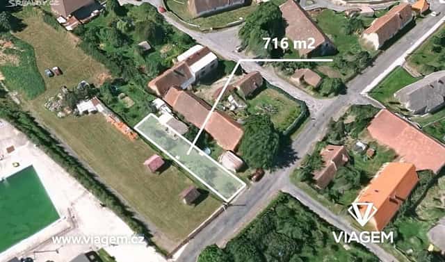Prodej stavebního pozemku 238 m², Příchovice, okres Plzeň-jih