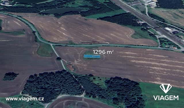 Prodej pole 1 296 m², Brniště, okres Česká Lípa