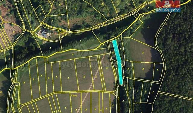 Prodej louky 1 302 m², Žlutava, okres Zlín