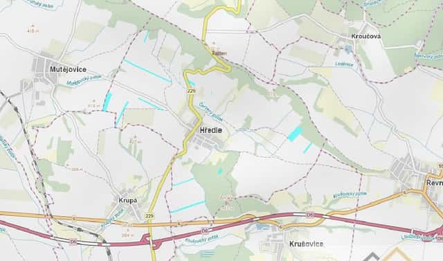 Prodej pole 42 018 m², Hředle, okres Rakovník