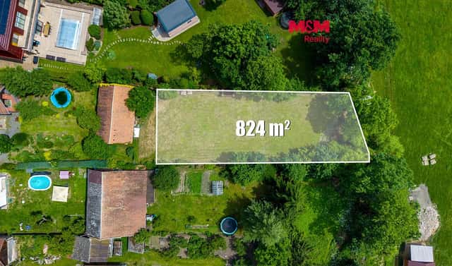 Prodej stavebního pozemku 824 m², Kněžmost – Koprník, okres Mladá Boleslav