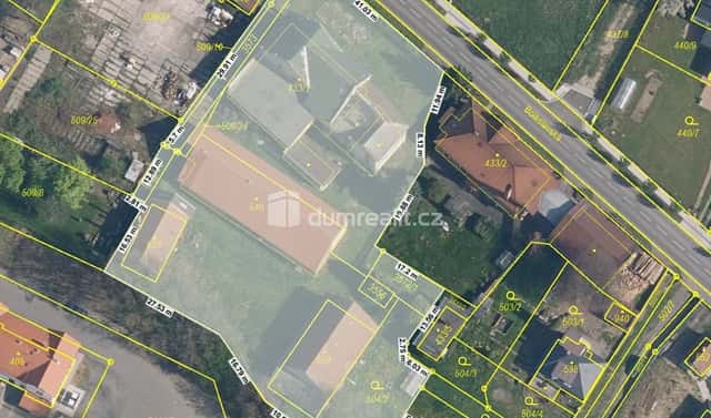 Prodej stavebního pozemku 4 412 m², Boleslavská, Mšeno, okres Mělník