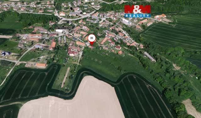 Prodej stavebního pozemku 771 m², Petroupim, okres Benešov