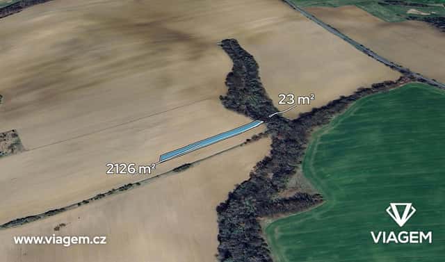 Prodej pole 2 149 m², Ondřejov, okres Praha-východ