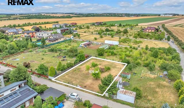 Prodej stavebního pozemku 970 m², Zdiby, okres Praha-východ