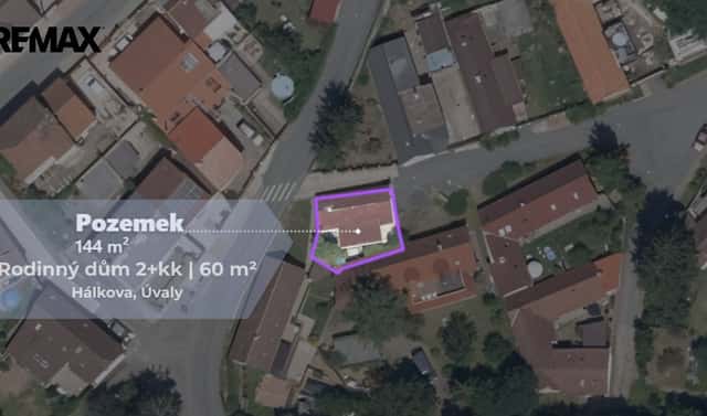 Prodej domu 60 m² s pozemkem 144 m², Hálkova, Úvaly, okres Praha-východ