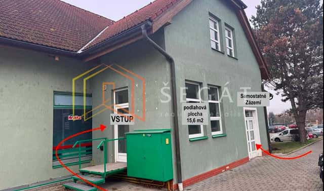 Pronájem obchodních prostor 19 m², Dlouhá, Slavičín, okres Zlín