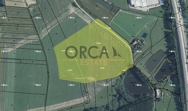Prodej pole 8 409 m², Jiřice, okres Pelhřimov