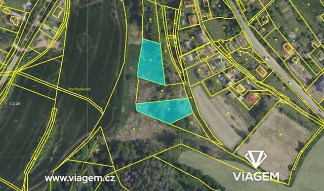 Prodej pole 2 458 m², Řehenice, okres Benešov