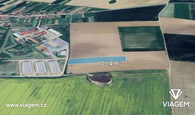 Prodej pole 591 m², Jamolice, okres Znojmo