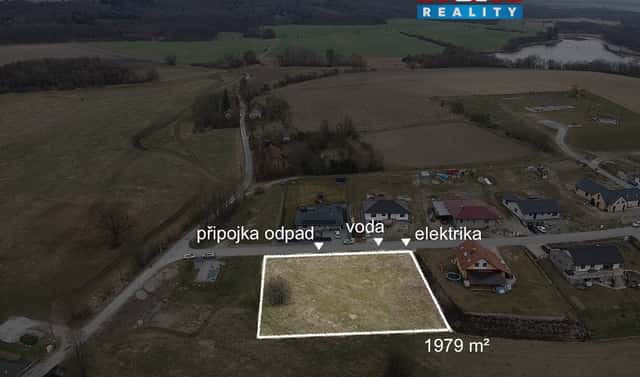 Prodej stavebního pozemku 1 979 m², Semechnice, okres Rychnov nad Kněžnou