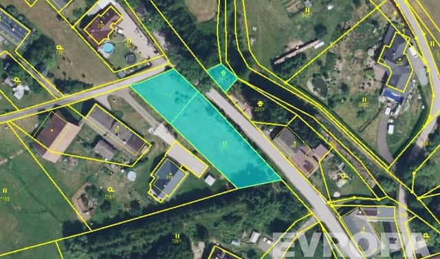 Prodej stavebního pozemku 1 234 m², Horní Kalná, okres Trutnov