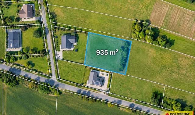 Prodej stavebního pozemku 935 m², Kunštát, okres Blansko