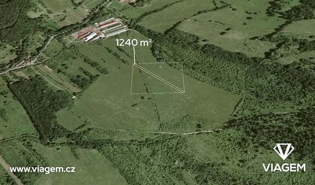 Prodej pole 620 m², Javorník, okres Hodonín