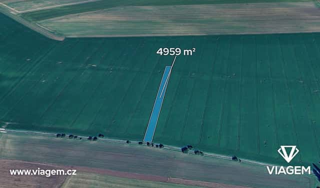 Prodej pole 1 033 m², Vinary, okres Hradec Králové