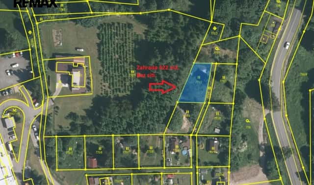 Prodej zahrady 422 m², Vimperk, okres Prachatice