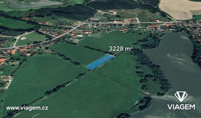 Prodej pole 2 421 m², Kestřany, okres Písek