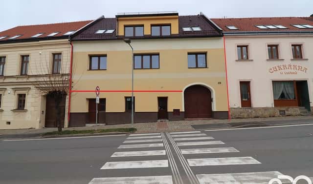 Pronájem obchodních prostor 50 m², Husovo náměstí, Mladá Vožice, okres Tábor