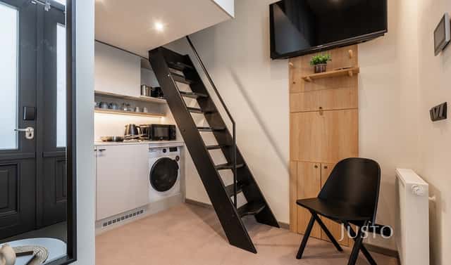 Prodej bytu 1+kk 19 m², Prvního pluku, Praha 8 – Karlín