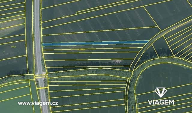 Prodej pole 647 m², Bánov, okres Uherské Hradiště