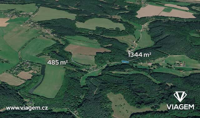 Prodej zahrady 609 m², Blatce, okres Česká Lípa