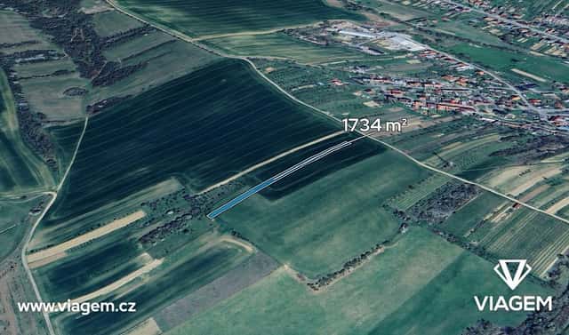 Prodej pole 433 m², Traplice, okres Uherské Hradiště