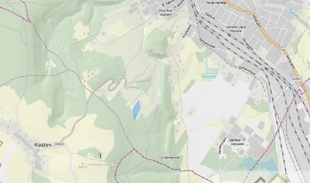 Prodej louky 12 174 m², Česká Třebová, okres Ústí nad Orlicí