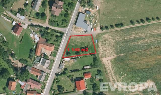 Prodej stavebního pozemku 1 140 m², Útěchovice pod Stražištěm, okres Pelhřimov