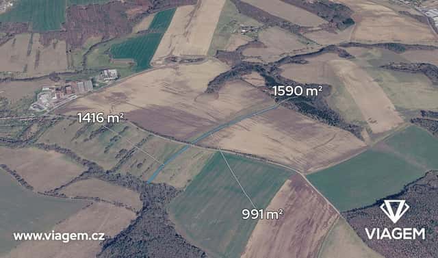 Prodej pole 2 498 m², Dobrkovice, okres Zlín