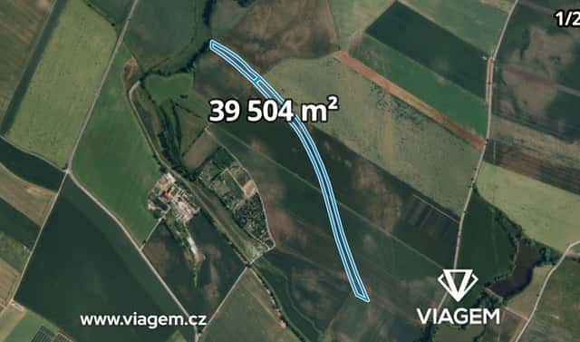Prodej pole 3 234 m², Jaroměřice nad Rokytnou, okres Třebíč