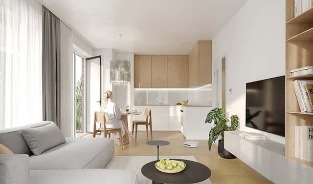 Prodej bytu 2+kk 44 m², Lazaretní, Brno – Zábrdovice, okres Brno-město