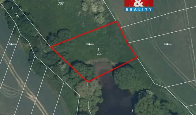 Prodej louky 1 137 m², Vlašim – Domašín, okres Benešov