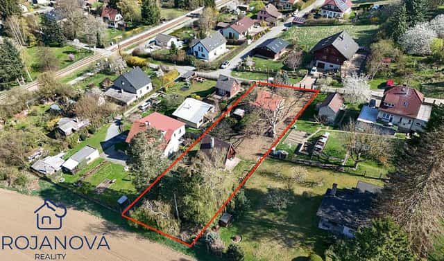 Prodej stavebního pozemku 1 249 m², K zastávce, Lštění, okres Benešov