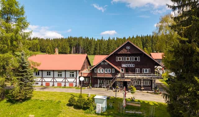 Prodej ubytovacího objektu 980 m², Potůčky, okres Karlovy Vary