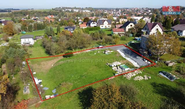 Prodej stavebního pozemku 1 845 m², Libhošť, okres Nový Jičín