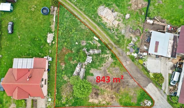 Prodej stavebního pozemku 843 m², Brtnice – Střížov, okres Jihlava