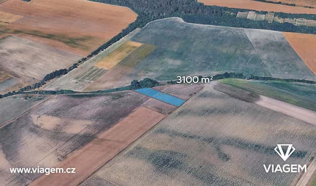 Prodej pole 1 550 m², Dřísy, okres Praha-východ