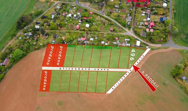 Prodej pole 496 m², Moravská Třebová, okres Svitavy