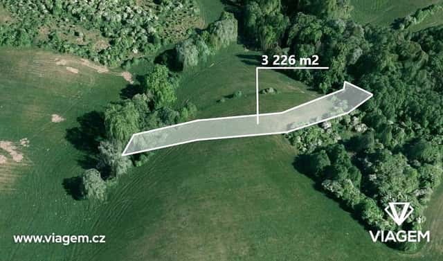 Prodej pole 1 613 m², Částkov, okres Uherské Hradiště