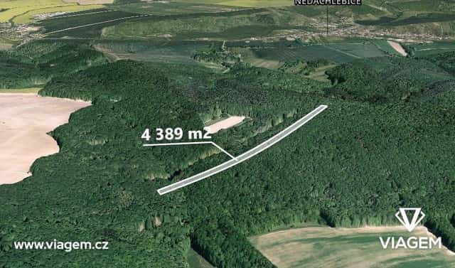 Prodej lesa 1 097 m², Mistřice, okres Uherské Hradiště