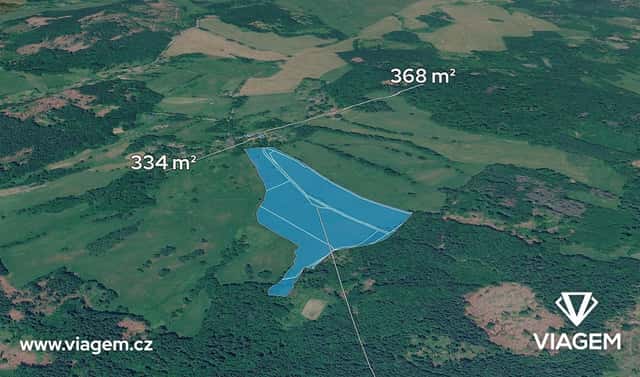Prodej pole 3 777 m², Velký Šenov, okres Děčín