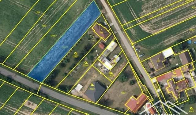 Prodej pole 1 261 m², Chotusice, okres Kutná Hora