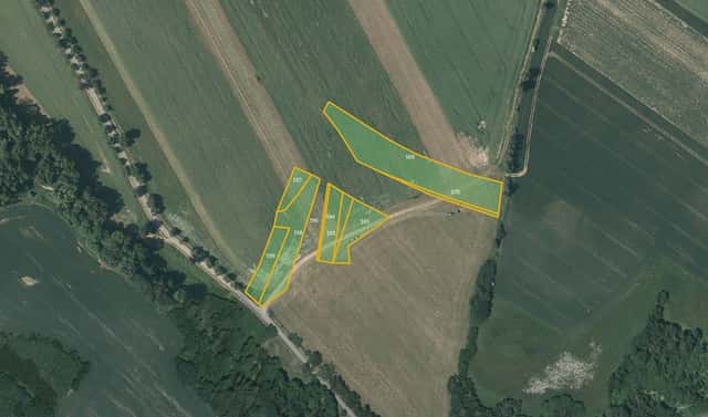 Prodej pole 24 814 m², Křešín, okres Pelhřimov