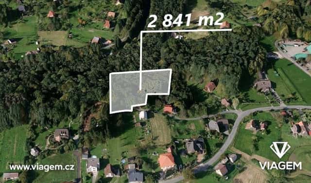 Prodej zahrady 2 841 m², Bystřice, okres Frýdek-Místek